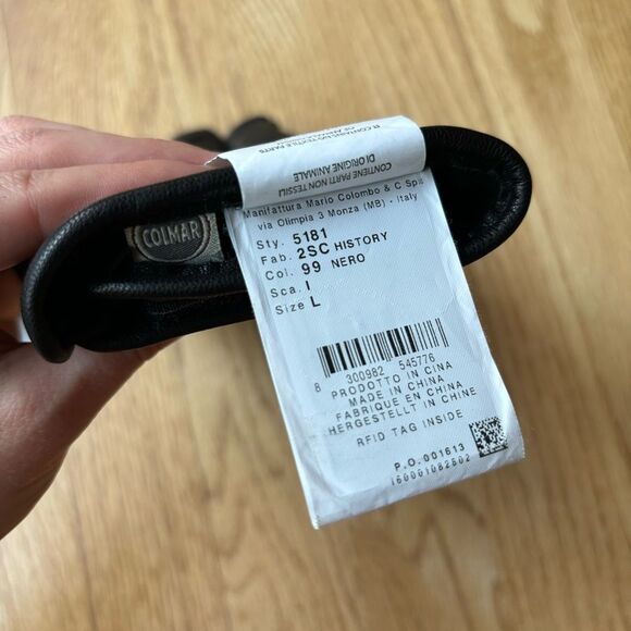 Colmar By Level Men’s Leather Gloves Style 5181 Black Large - Picture 7 of 7